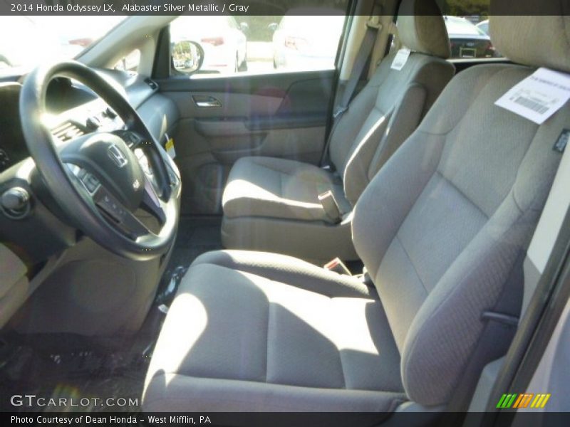 Alabaster Silver Metallic / Gray 2014 Honda Odyssey LX