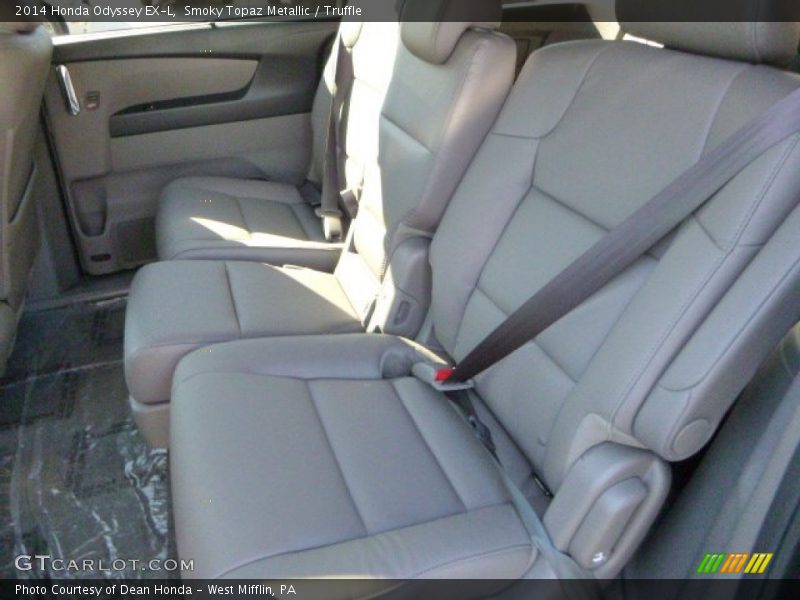Smoky Topaz Metallic / Truffle 2014 Honda Odyssey EX-L
