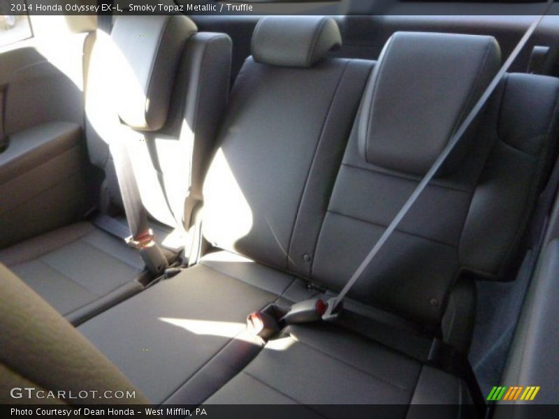 Smoky Topaz Metallic / Truffle 2014 Honda Odyssey EX-L