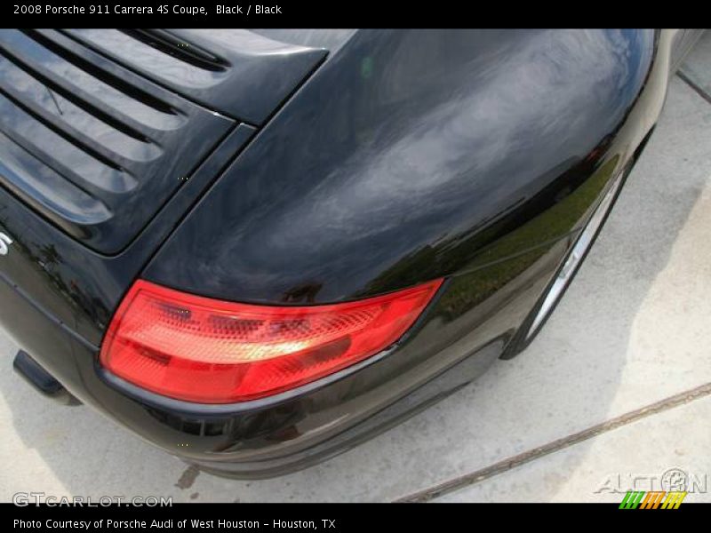 Black / Black 2008 Porsche 911 Carrera 4S Coupe