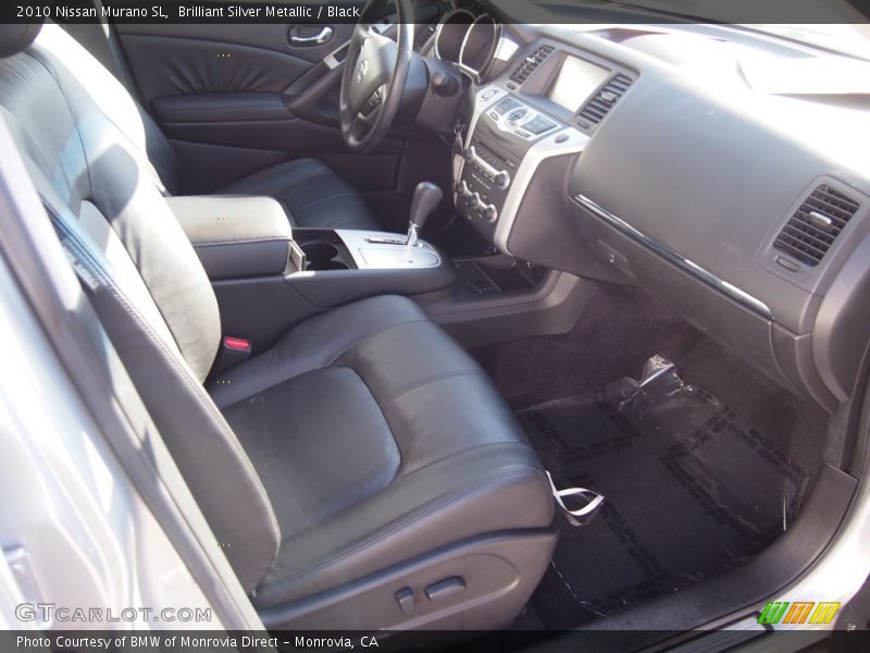 Brilliant Silver Metallic / Black 2010 Nissan Murano SL