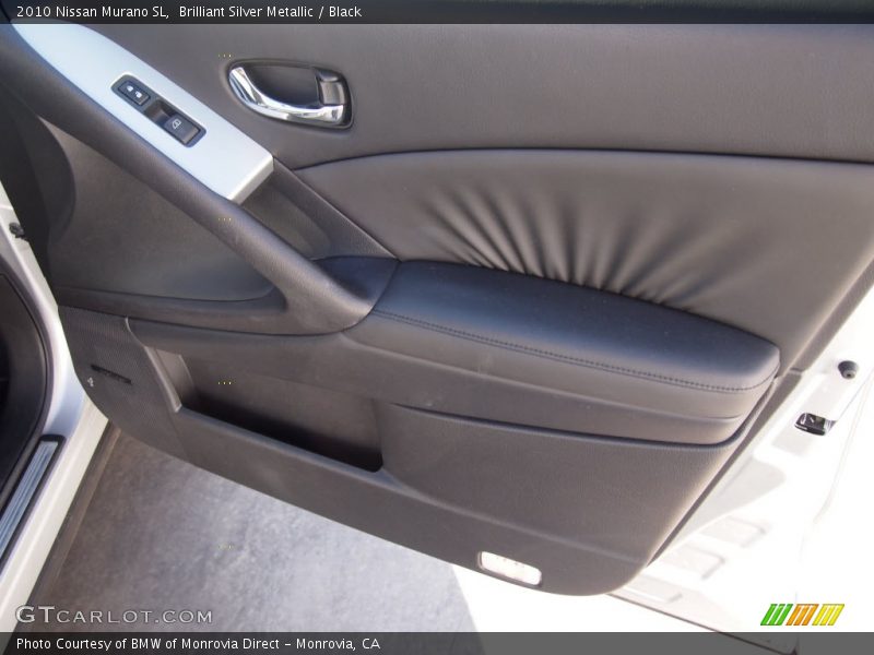 Brilliant Silver Metallic / Black 2010 Nissan Murano SL