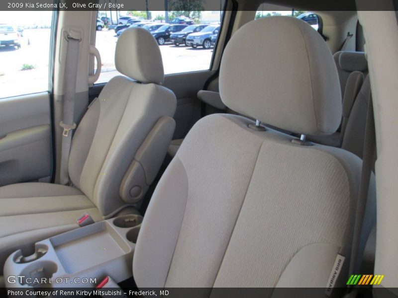 Olive Gray / Beige 2009 Kia Sedona LX