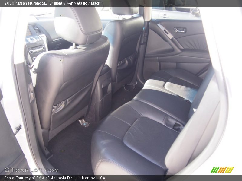 Brilliant Silver Metallic / Black 2010 Nissan Murano SL