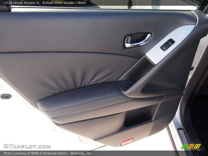 Brilliant Silver Metallic / Black 2010 Nissan Murano SL