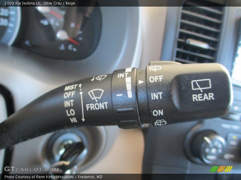 Olive Gray / Beige 2009 Kia Sedona LX