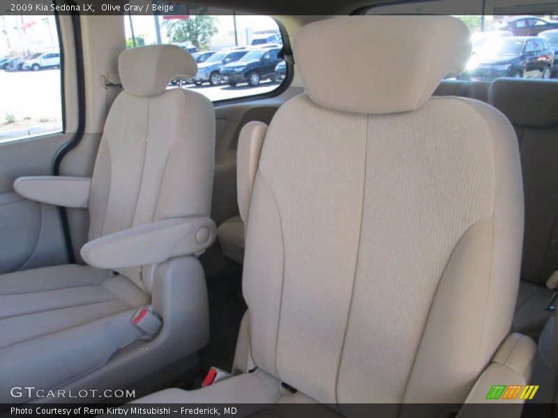Olive Gray / Beige 2009 Kia Sedona LX