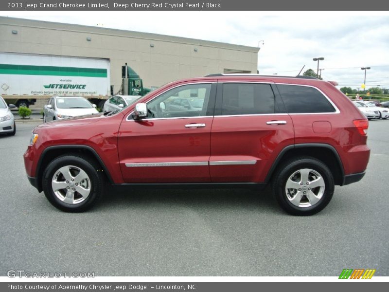 Deep Cherry Red Crystal Pearl / Black 2013 Jeep Grand Cherokee Limited