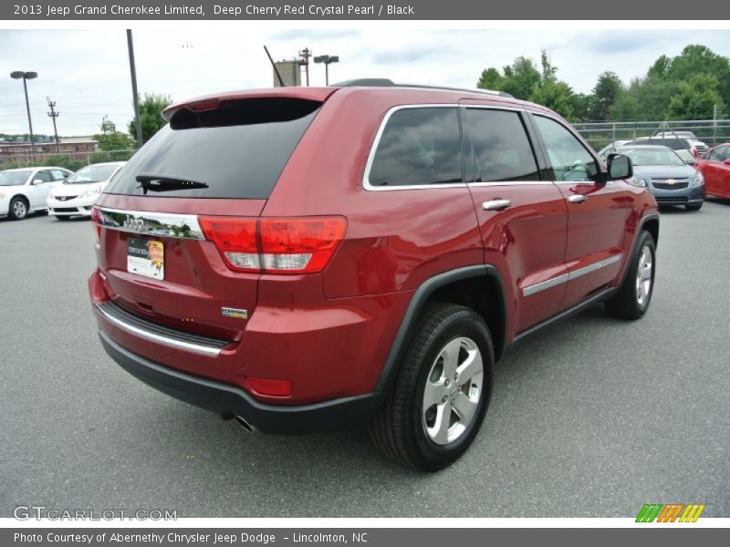 Deep Cherry Red Crystal Pearl / Black 2013 Jeep Grand Cherokee Limited