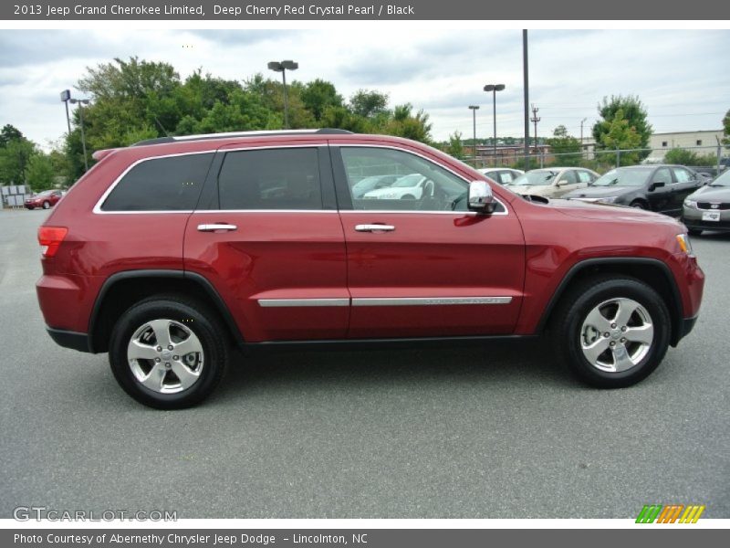Deep Cherry Red Crystal Pearl / Black 2013 Jeep Grand Cherokee Limited