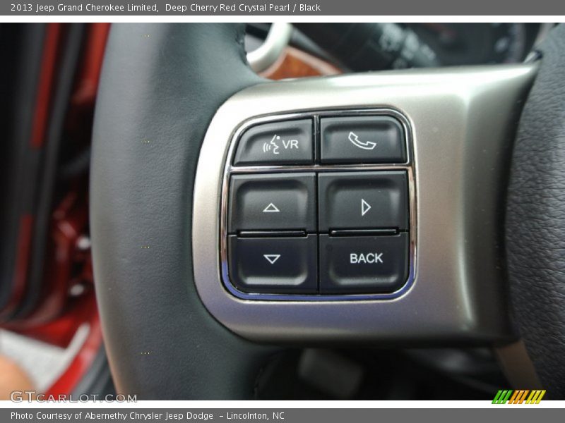 Deep Cherry Red Crystal Pearl / Black 2013 Jeep Grand Cherokee Limited