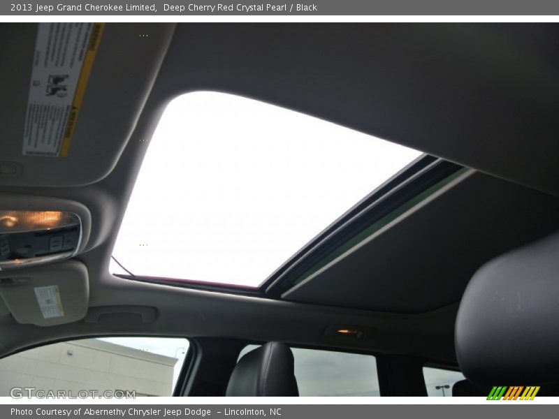 Deep Cherry Red Crystal Pearl / Black 2013 Jeep Grand Cherokee Limited