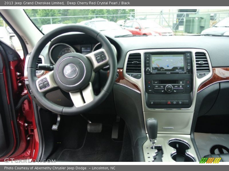 Deep Cherry Red Crystal Pearl / Black 2013 Jeep Grand Cherokee Limited