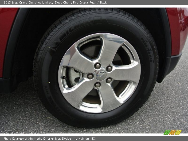 Deep Cherry Red Crystal Pearl / Black 2013 Jeep Grand Cherokee Limited
