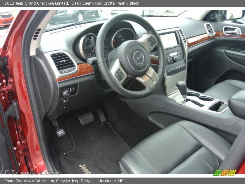 Deep Cherry Red Crystal Pearl / Black 2013 Jeep Grand Cherokee Limited