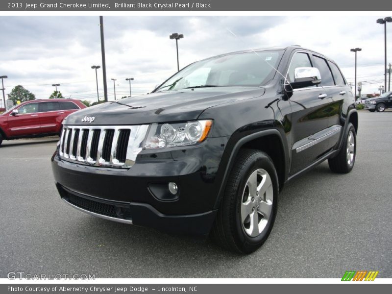 Brilliant Black Crystal Pearl / Black 2013 Jeep Grand Cherokee Limited
