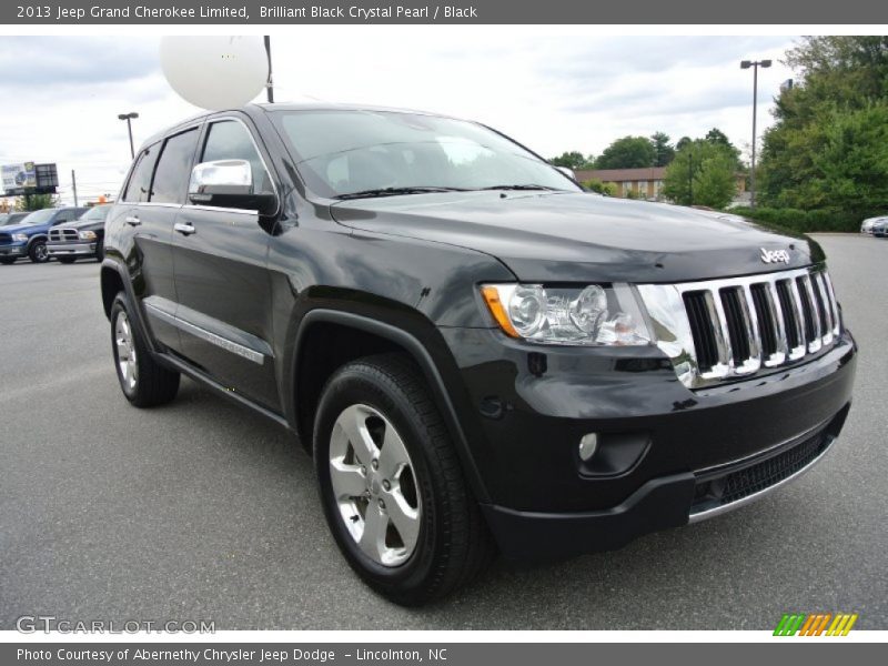 Brilliant Black Crystal Pearl / Black 2013 Jeep Grand Cherokee Limited
