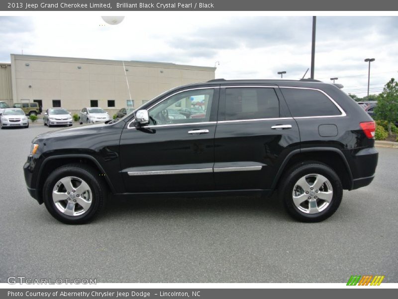 Brilliant Black Crystal Pearl / Black 2013 Jeep Grand Cherokee Limited