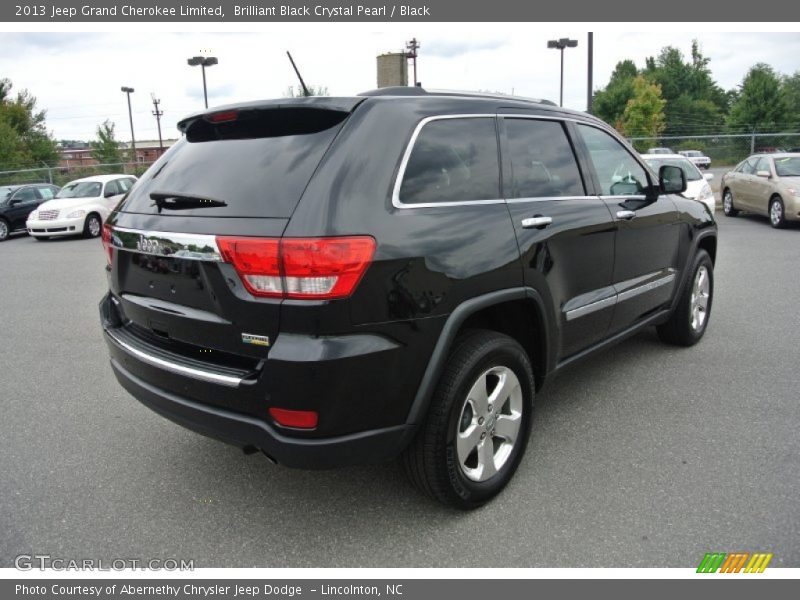 Brilliant Black Crystal Pearl / Black 2013 Jeep Grand Cherokee Limited
