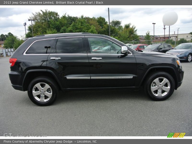 Brilliant Black Crystal Pearl / Black 2013 Jeep Grand Cherokee Limited