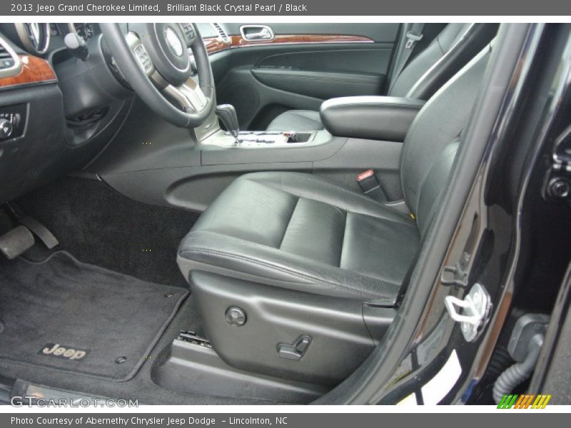 Brilliant Black Crystal Pearl / Black 2013 Jeep Grand Cherokee Limited