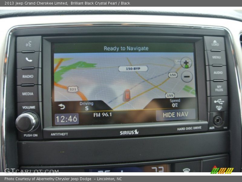 Brilliant Black Crystal Pearl / Black 2013 Jeep Grand Cherokee Limited