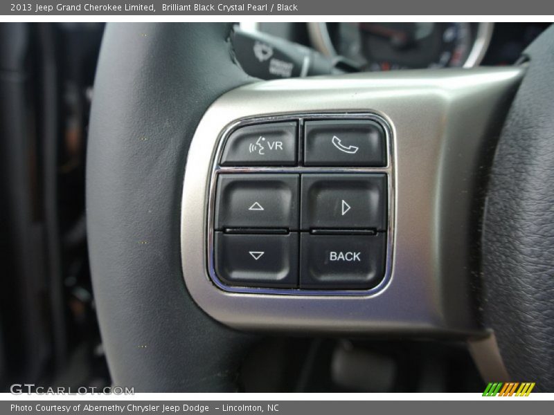 Brilliant Black Crystal Pearl / Black 2013 Jeep Grand Cherokee Limited