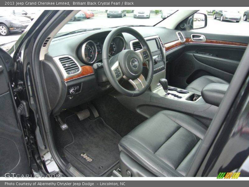 Brilliant Black Crystal Pearl / Black 2013 Jeep Grand Cherokee Limited