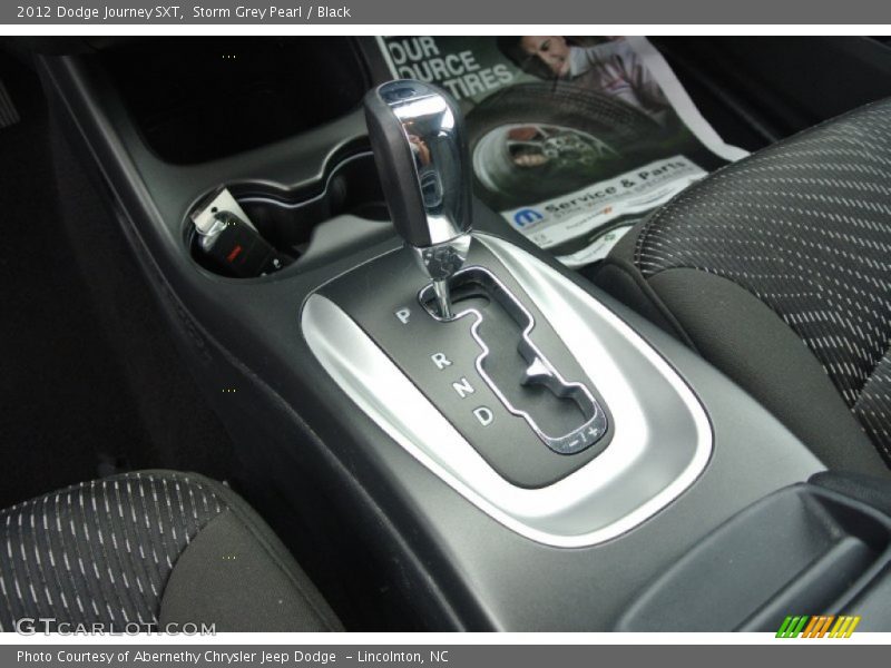 Storm Grey Pearl / Black 2012 Dodge Journey SXT