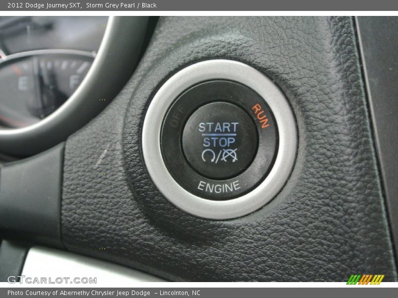 Storm Grey Pearl / Black 2012 Dodge Journey SXT