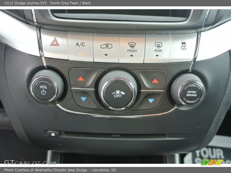 Storm Grey Pearl / Black 2012 Dodge Journey SXT