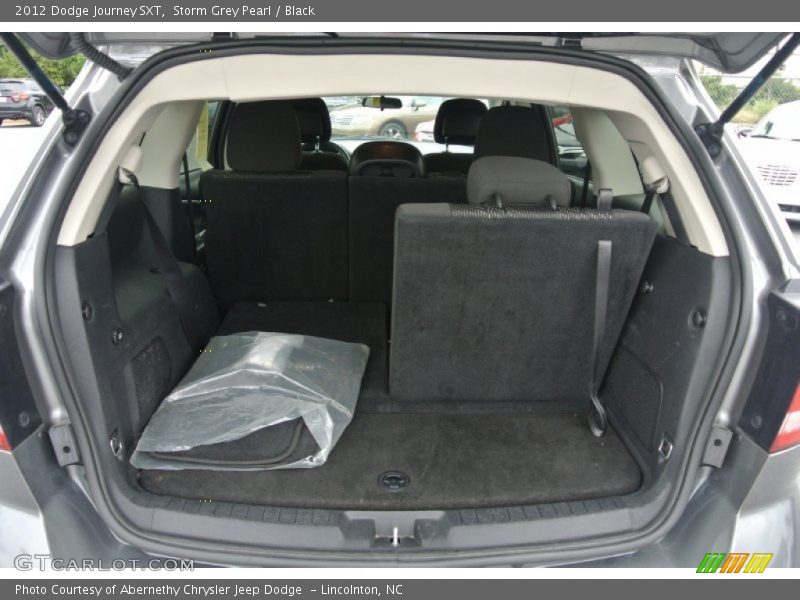 Storm Grey Pearl / Black 2012 Dodge Journey SXT