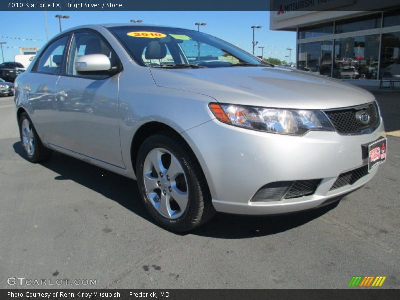 Bright Silver / Stone 2010 Kia Forte EX