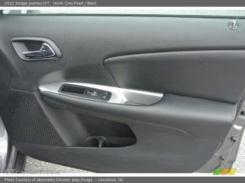 Storm Grey Pearl / Black 2012 Dodge Journey SXT