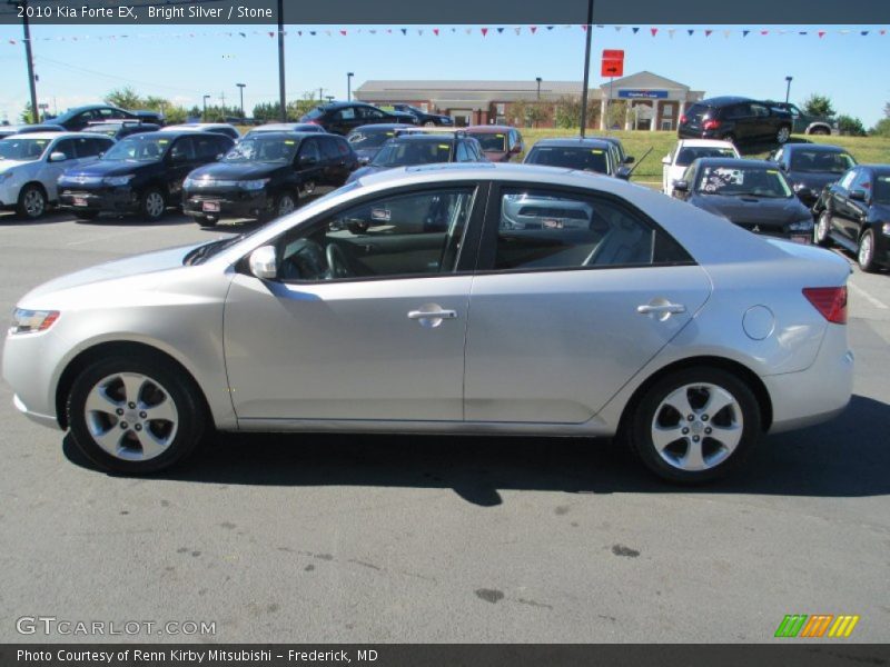 Bright Silver / Stone 2010 Kia Forte EX