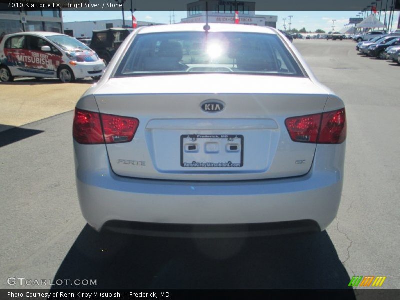 Bright Silver / Stone 2010 Kia Forte EX