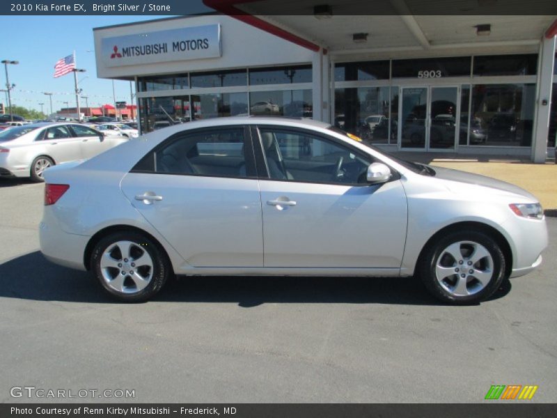 Bright Silver / Stone 2010 Kia Forte EX