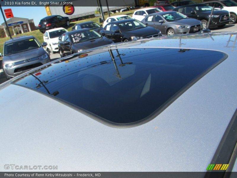 Bright Silver / Stone 2010 Kia Forte EX