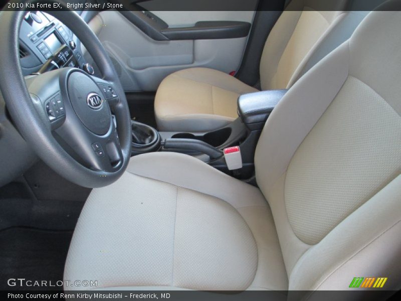 Bright Silver / Stone 2010 Kia Forte EX