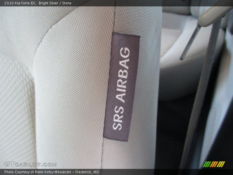 Bright Silver / Stone 2010 Kia Forte EX