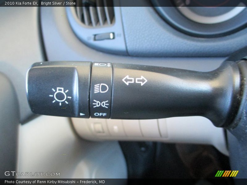 Bright Silver / Stone 2010 Kia Forte EX