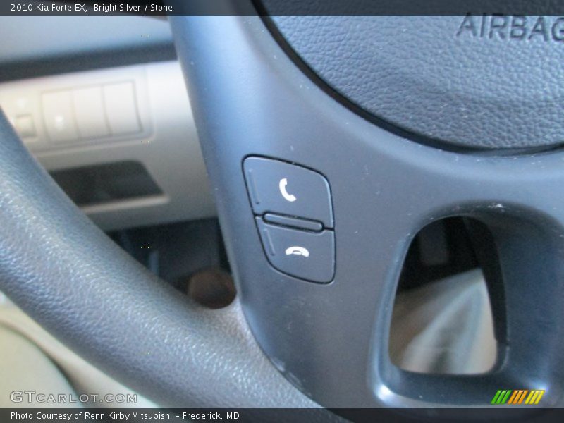 Bright Silver / Stone 2010 Kia Forte EX
