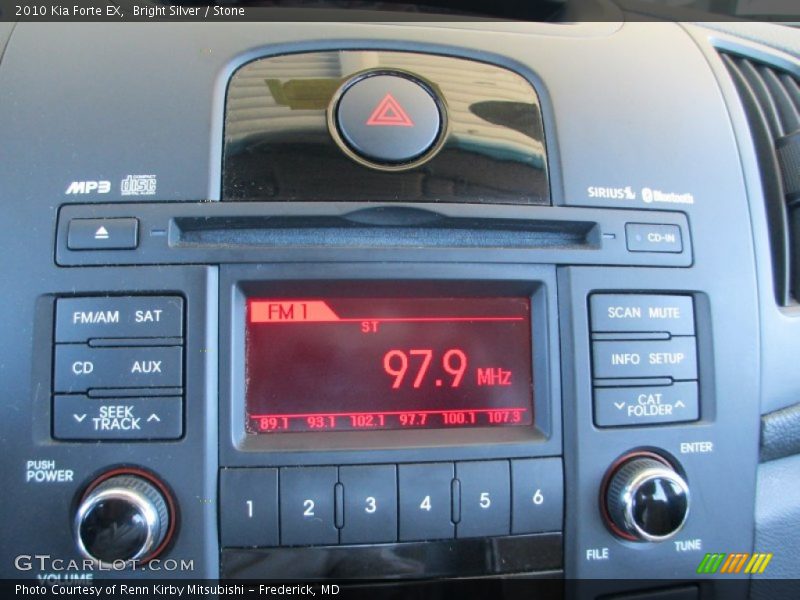 Bright Silver / Stone 2010 Kia Forte EX