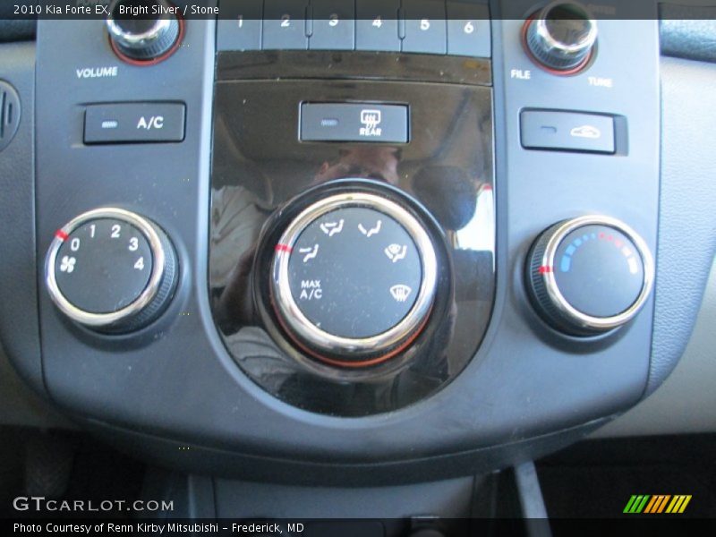 Bright Silver / Stone 2010 Kia Forte EX