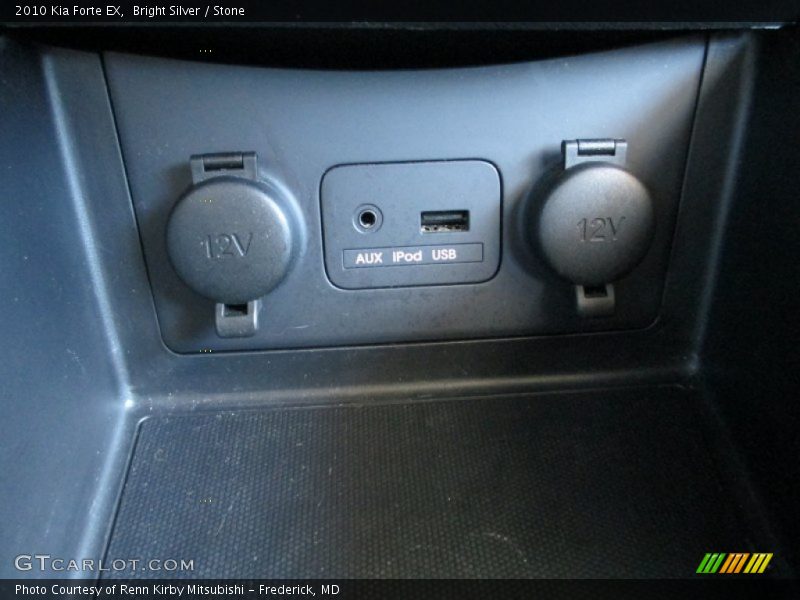 Bright Silver / Stone 2010 Kia Forte EX