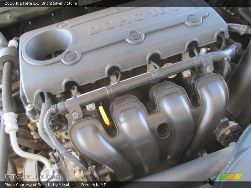 Bright Silver / Stone 2010 Kia Forte EX
