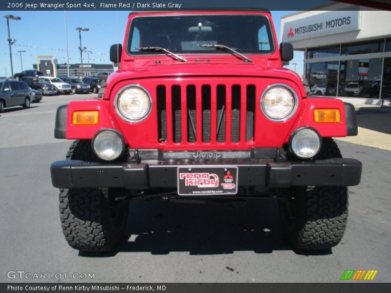 Flame Red / Dark Slate Gray 2006 Jeep Wrangler Sport 4x4
