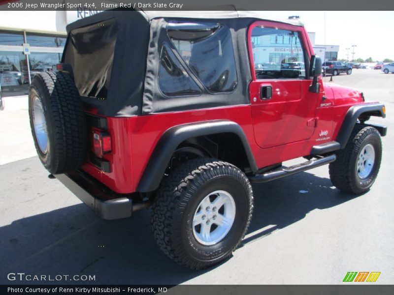 Flame Red / Dark Slate Gray 2006 Jeep Wrangler Sport 4x4