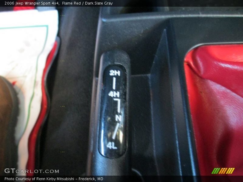 Flame Red / Dark Slate Gray 2006 Jeep Wrangler Sport 4x4