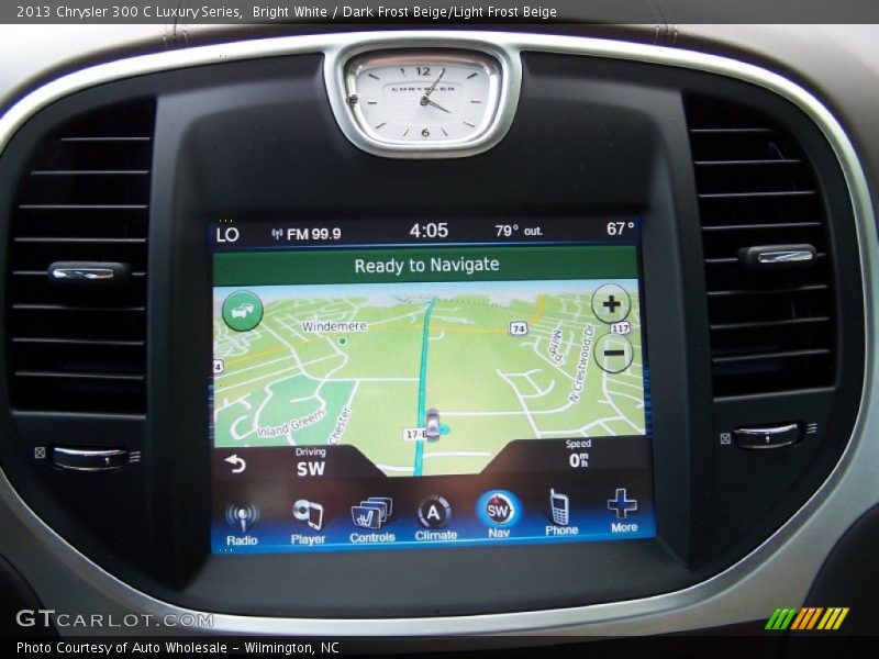 Navigation of 2013 300 C Luxury Series